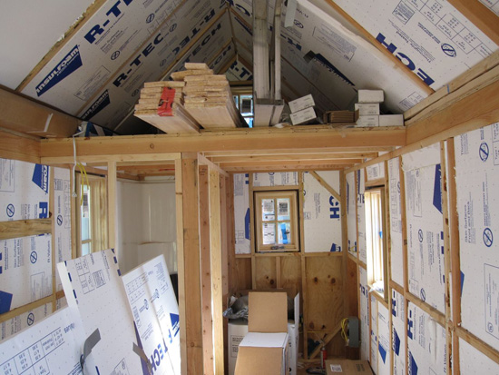 tiny house szigetelese